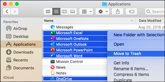 ms word for mac issues